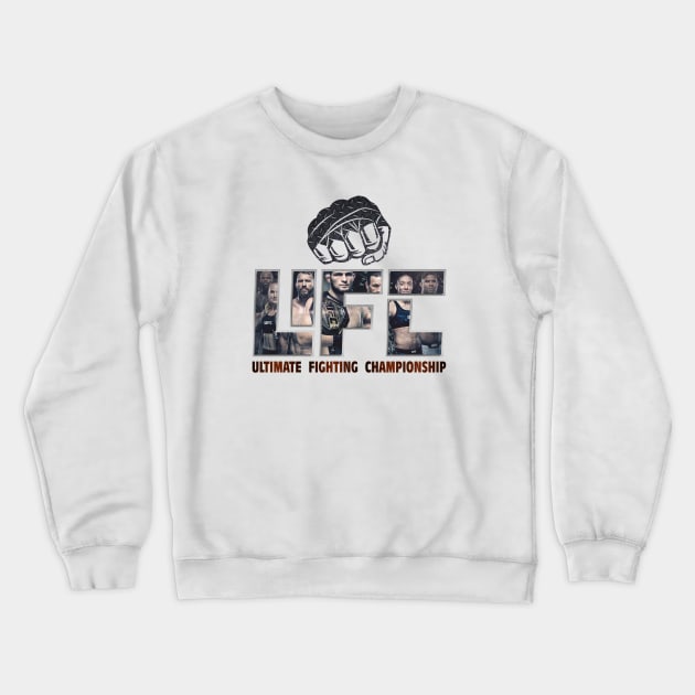 Stay strong UFC Crewneck Sweatshirt by Magnit-pro 